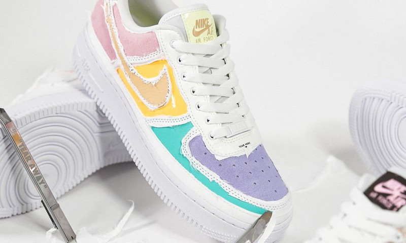 可愛い1足 2color Nike Wmns Air Force 1 Low Tear Away AF1 Nike Air Force 1 Low Tear-Away White Multi-colour - YouTube